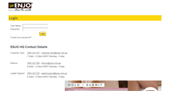 Desktop Screenshot of econnect.enjo.com.au
